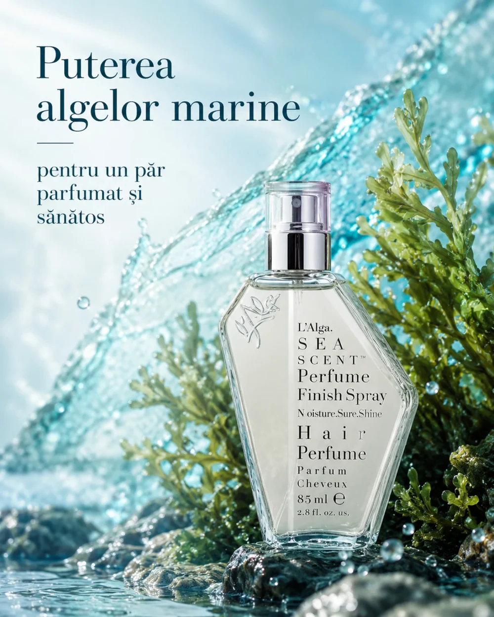 Parfum pentru păr SeaScent L’Alga cu extracte marine