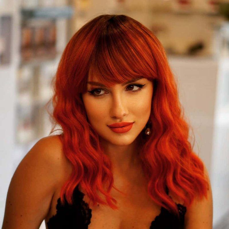 Peruca Masha cu păr ondulat pentru purtare zilnică