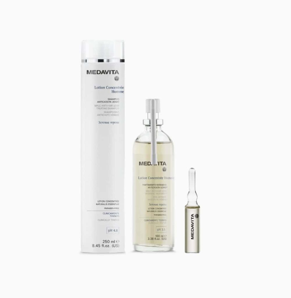 Medavita Tratament anticadere Fiole pentru barbati Lotion Concentree 12x6ml