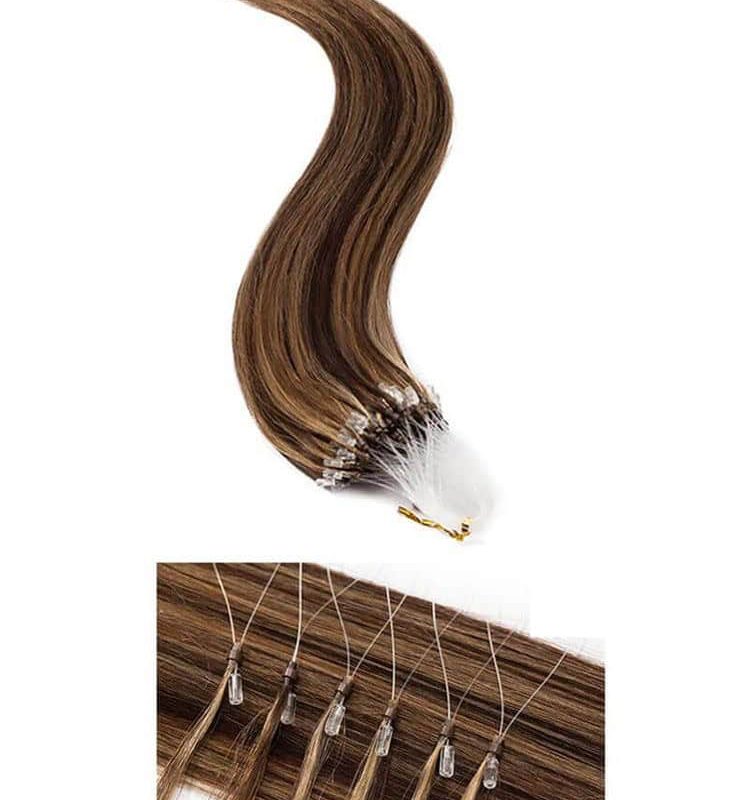 Extensii păr cu microring 100% natural Ultra Remy