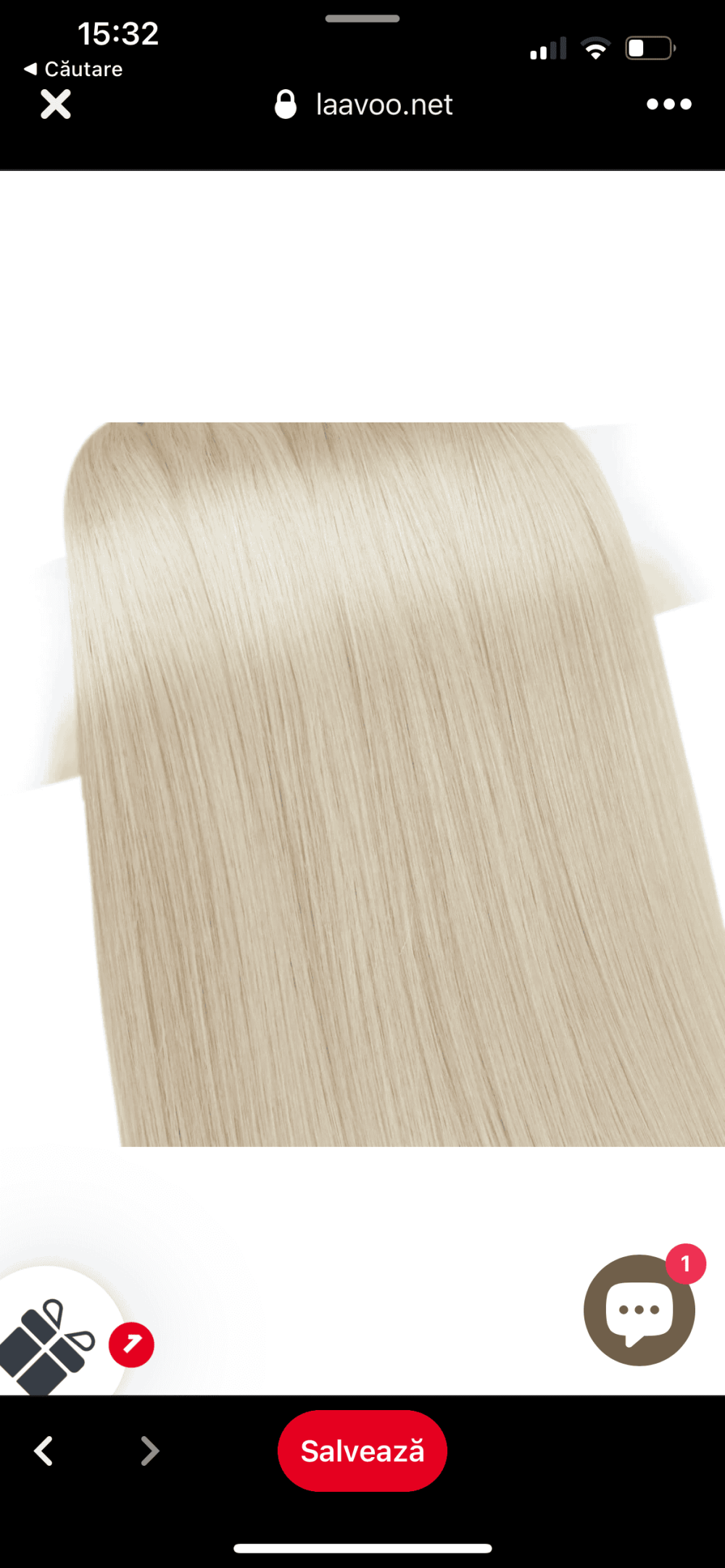Extensii cu banda invizibila-Par European 50- 60cm
