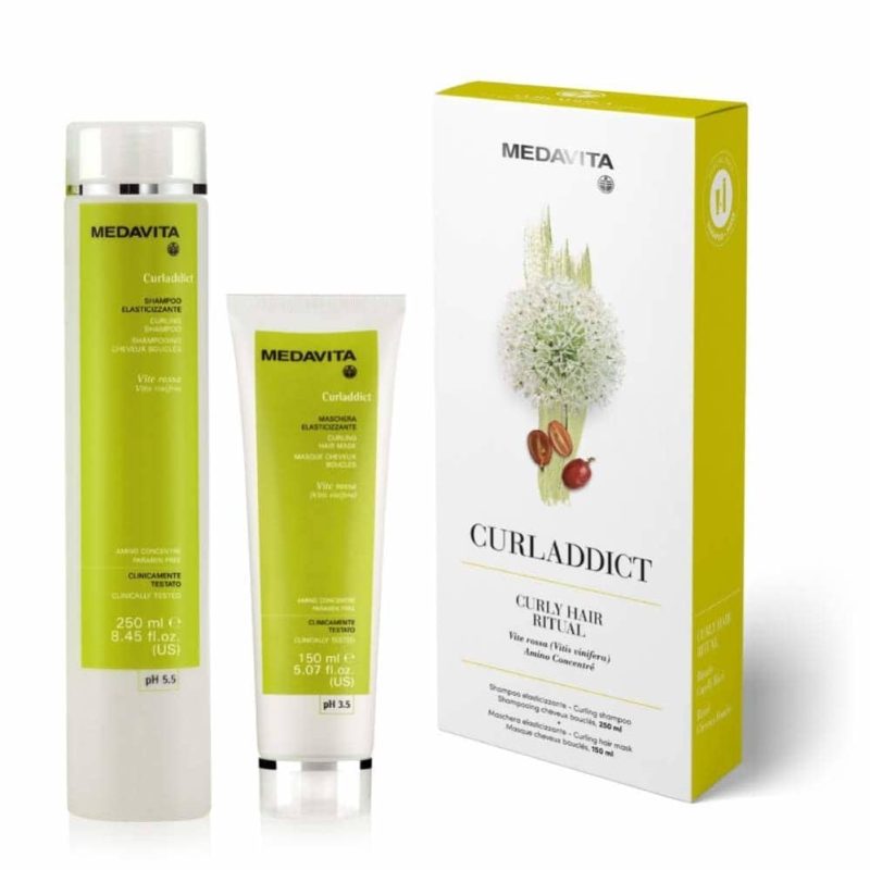 Medavita par cret|par ondulat| Set Curladdict 250/150 ml