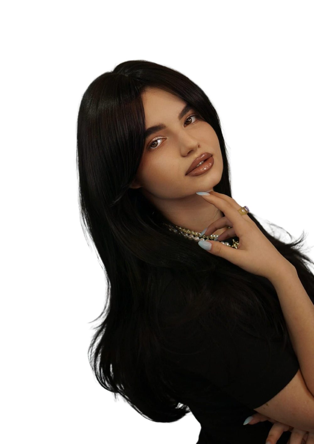 Peruca par lung Dara Premium  -colectia B.Madame