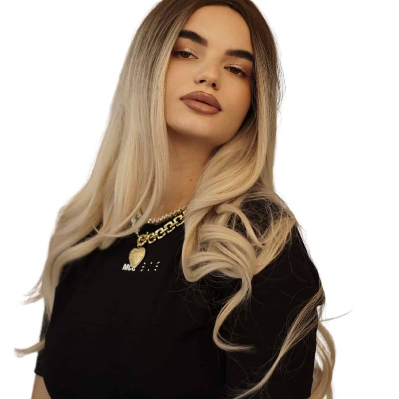 Peruca par lung ombre Brenda Premium Hair -colectia B.Madame