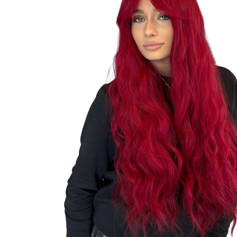 Peruca par rosu Mylène Premium -colectia B.Madame