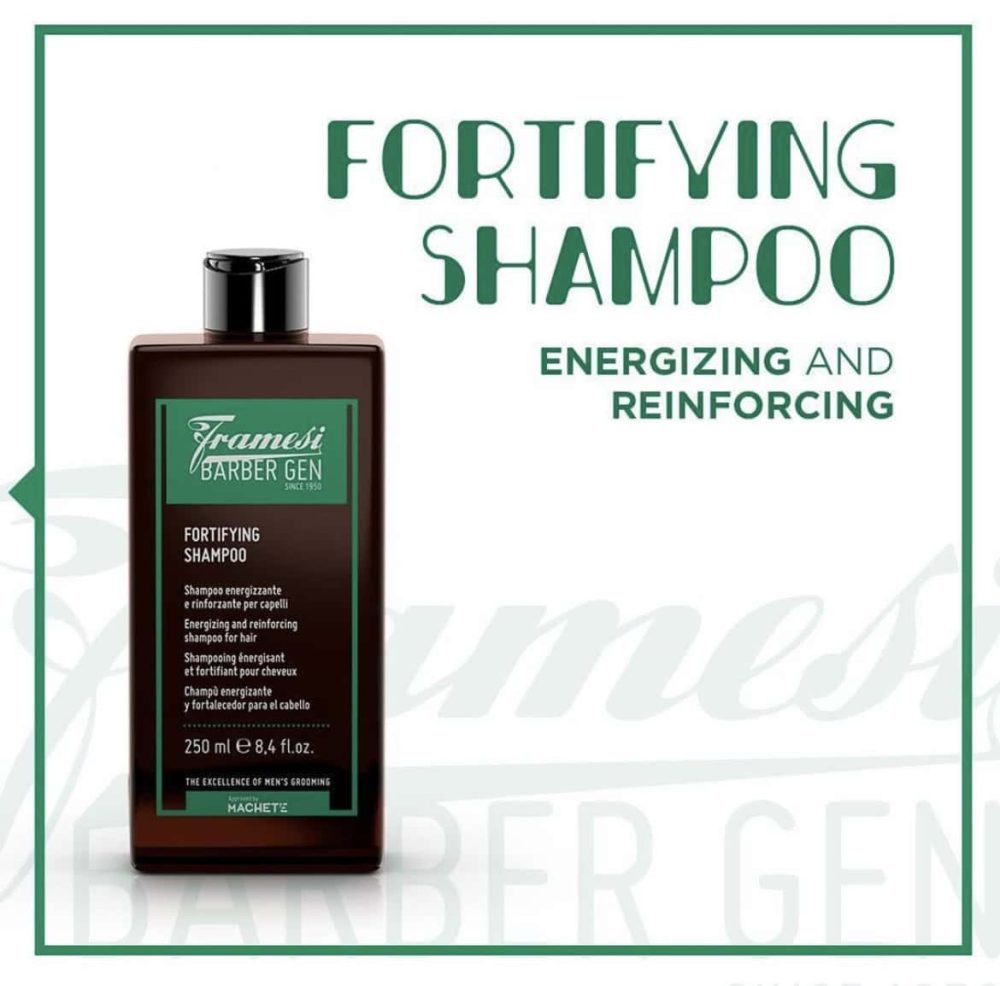 ȘAMPON FORTIFIANT PENTRU BĂRBAȚI 250ml FRAMESI Barber Gen