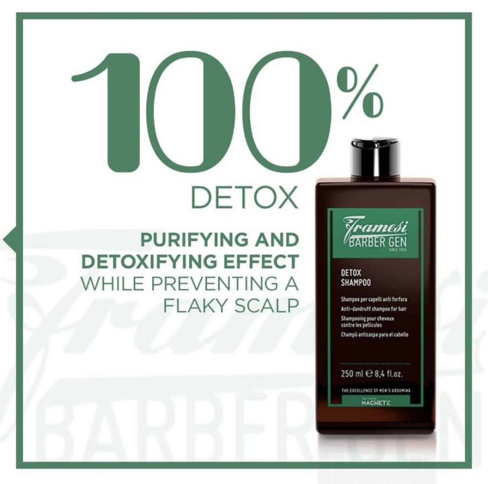 SAMPON DETOX-sampon antimatreata Sampon Antimatreata - BARBERGEN - 250ml - Framesi