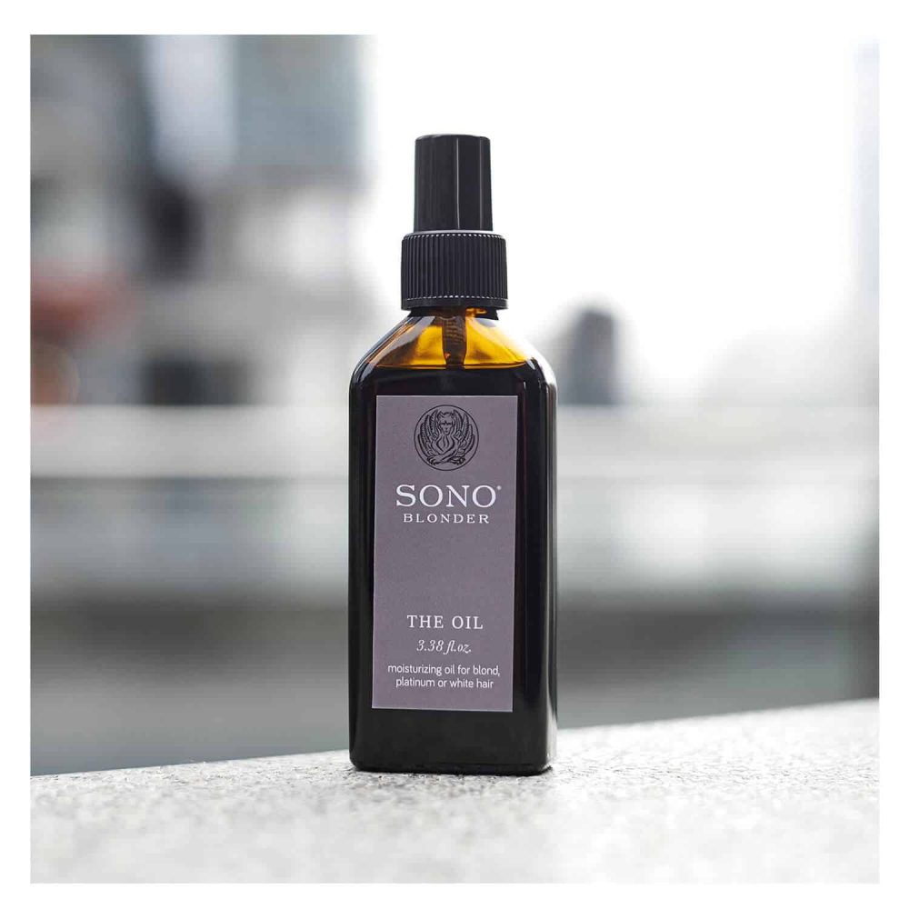 Ulei Blonder SONO 100ml-special pentru par blond 2 SONO BLONDER ULEI 100 ML ULEI SONO CU PIGMENT PENTRU PAR BLOND