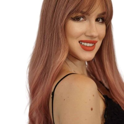 Peruca par lung Raissa -Pink Dreams