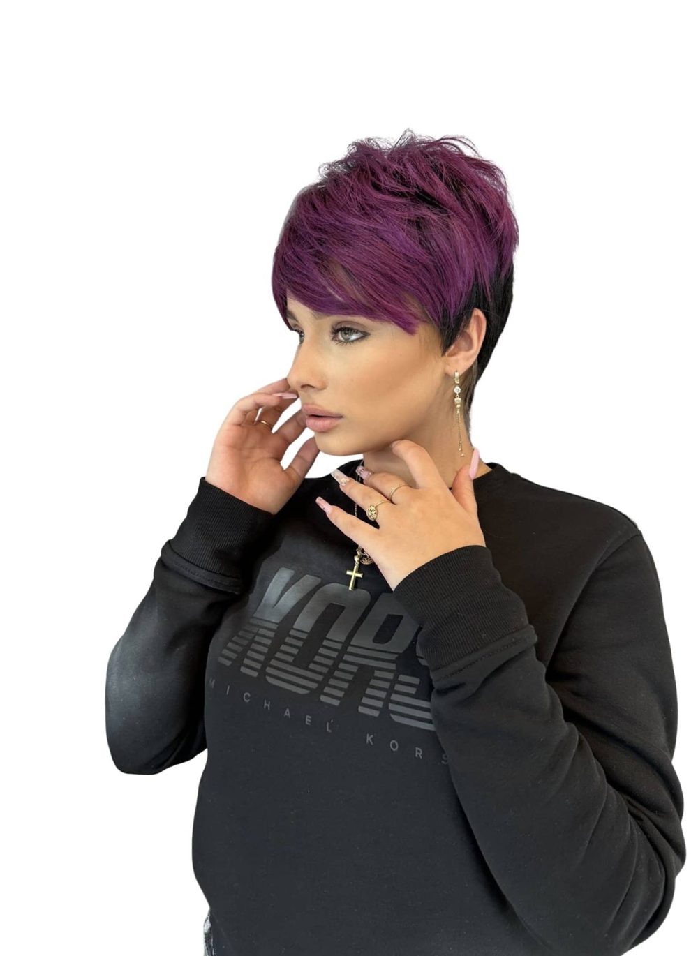 Peruca medicala  par scurt Pixie Cut