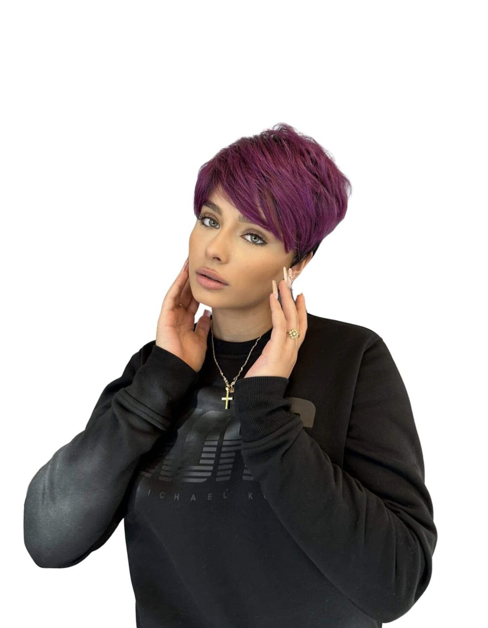 Peruca medicala  par scurt Pixie Cut