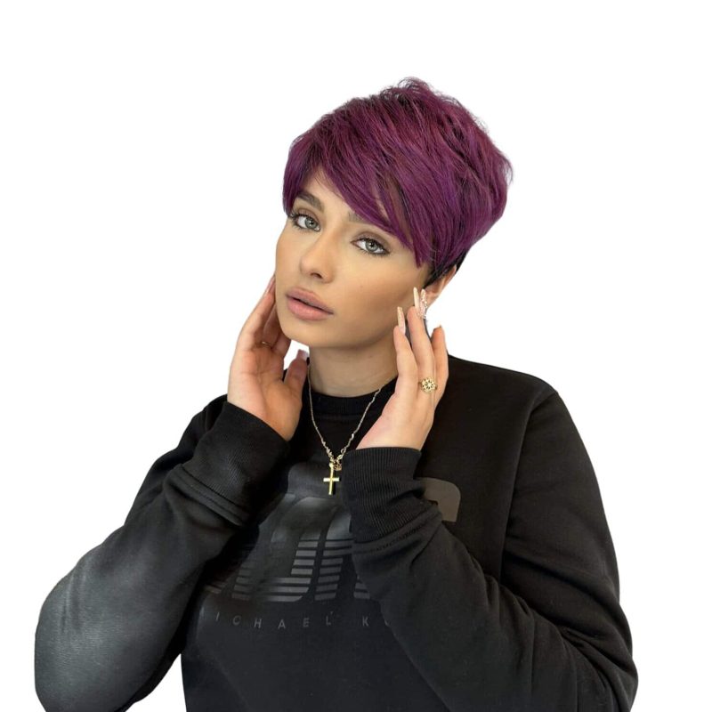 ffcb86a8-bee4-414d-9fc9-879a4bb164cc Peruca medicala par scurt Pixie Cut