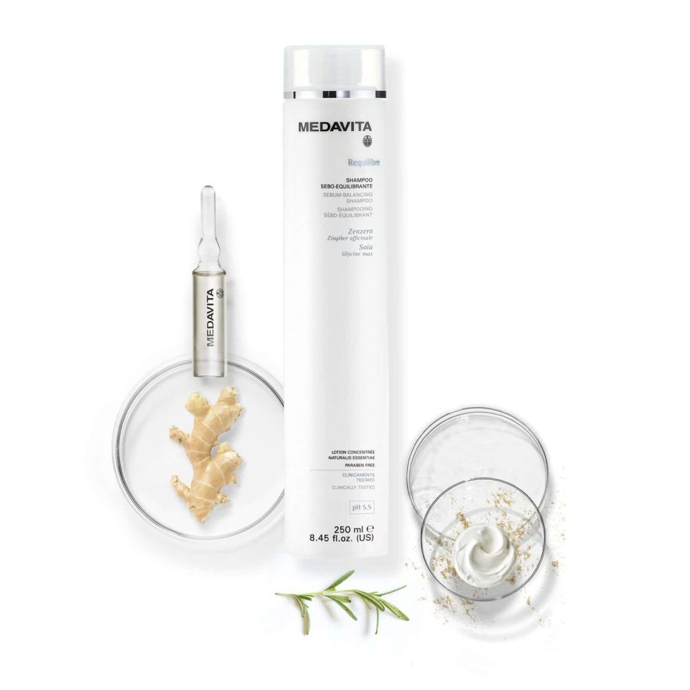 SAMPON ANTISEBUM MEDAVITA Requilibre -SAMPON PAR GRAS 250 ML