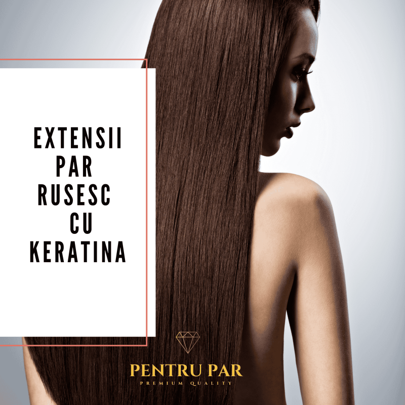 Extensii de par cu keratina