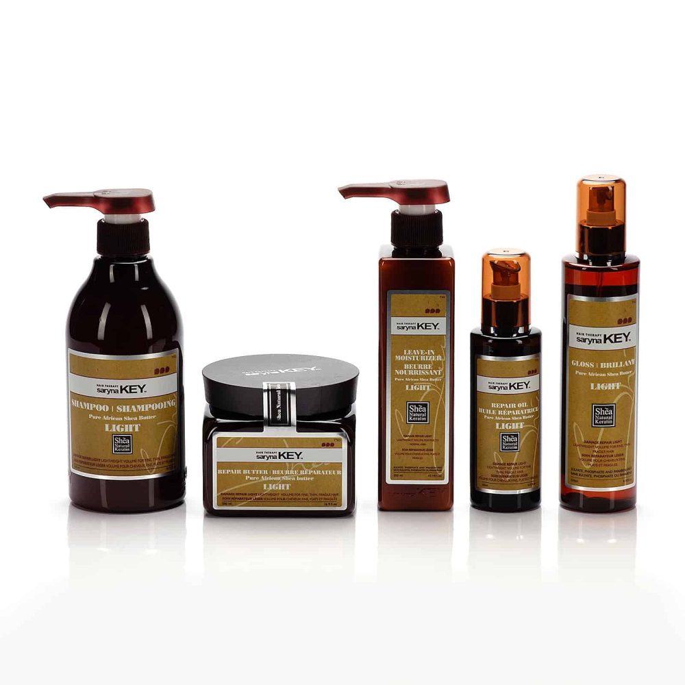 Ulei par fin,fragil Saryna KEY cu unt de Shea 105 ml