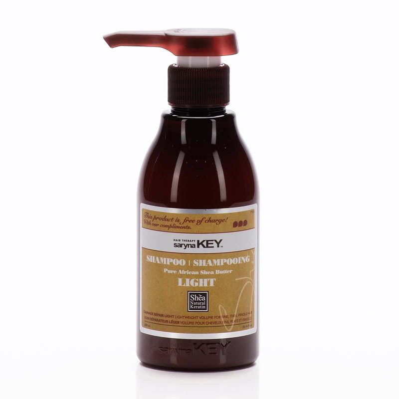 Șampon SARYNA KEY pentru păr fin-fragil cu unt de Shea 300 ml