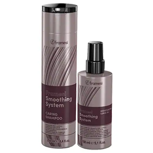 kit-pentru-netezirea-parului-acasa-387701 Indreptare par cu keratina Sampon & Leave-in/pentru întreținerea tratamentului/FRAMESI Smoothing System Home Kit
