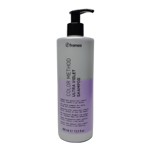 Șampon nuanțator violet pentru Păr Alb, Gri, Blond Ultra Violet Framesi 400 ml