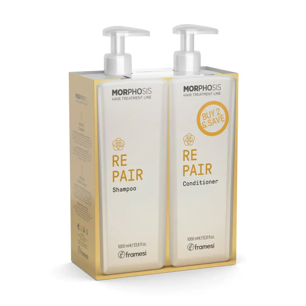 FRAMESI REPAIR SET INGRIJIRE par deteriorat-/REPARARE SAMPON 1L/BALSAM 1L