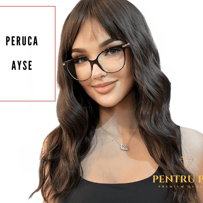 Peruca satena Ayse Premium/ideala pentru utilizare zilnica Peruca satena Ayse Premium/ideala pentru utilizare zilnica