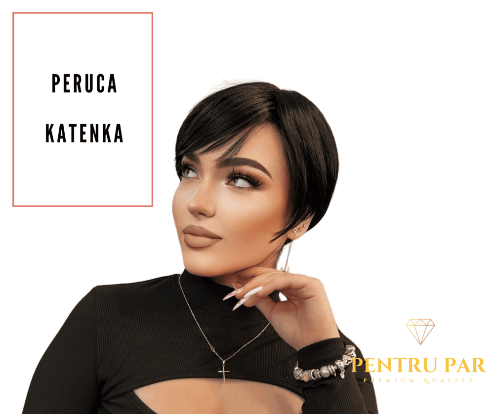 Peruca par scurt Katenka Premium/ideala pentru utilizare zilnica