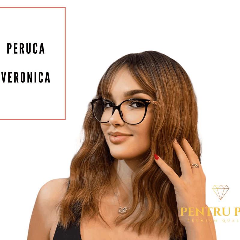 Peruca par ondulat Veronica Premium/ideala pentru utilizare zilnica Peruca par ondulat Veronica Premium/ideala pentru utilizare zilnica