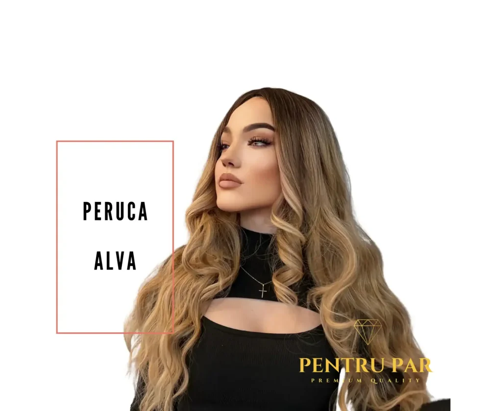 Peruca par lung Alva