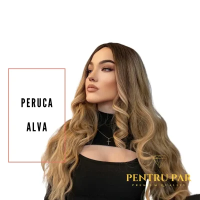 Peruca par lung Alva