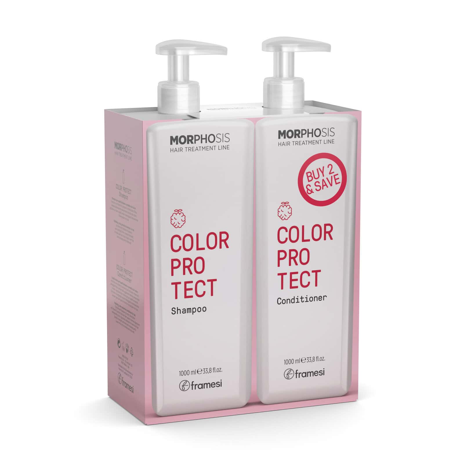 MORPHOSIS_COLOR PROTECT_DUO_KIT_1000 ML FRAMESI COLOR PROTECT DUO KIT SAMPON + MASCA BALSAM 1L/1L..