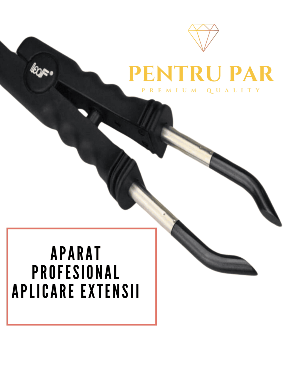 Aparat profesional aplicare extensii