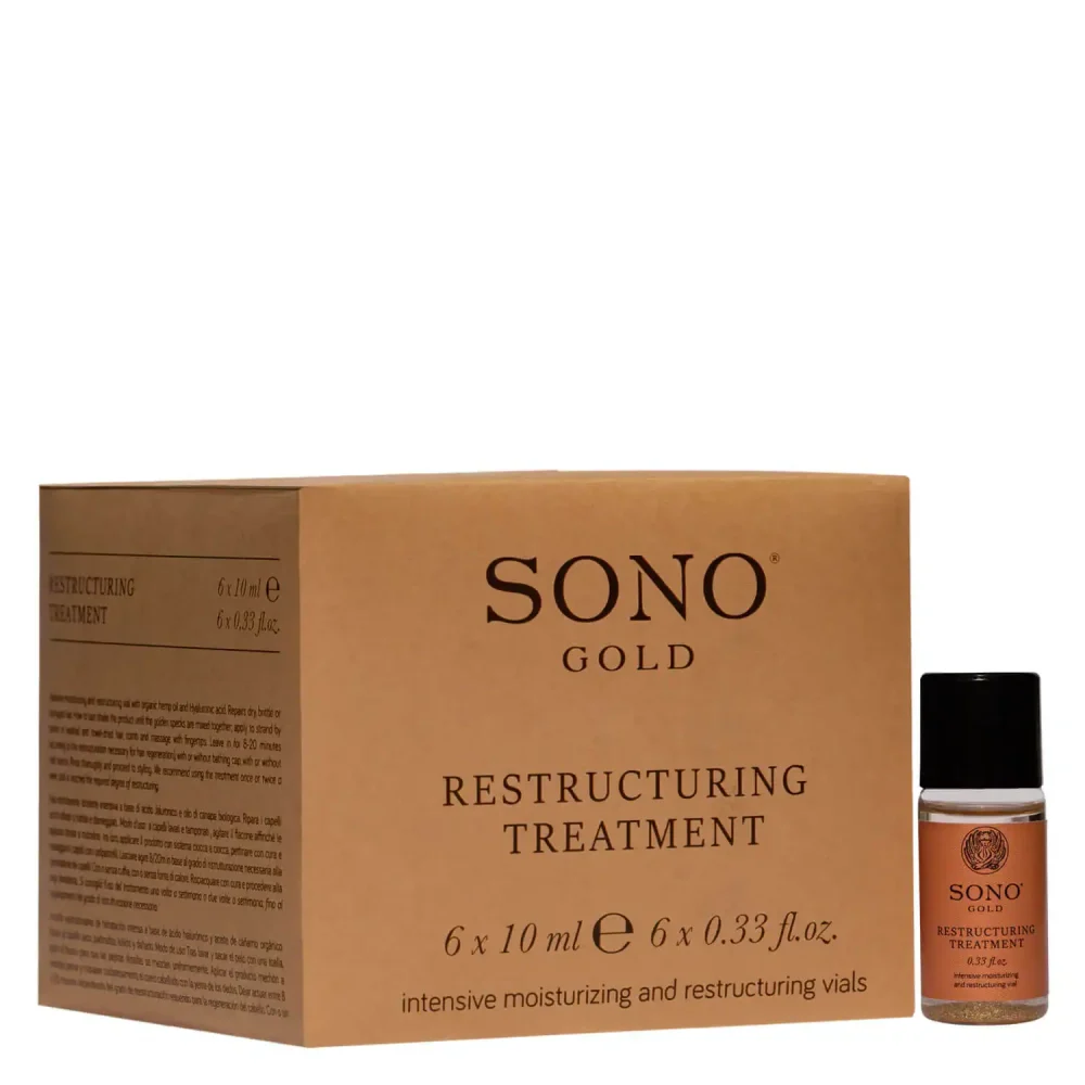 SONO GOLD FILLER TRATAMENT EFECT DE BOTOX SI UMPLERE 6 FIOLE |10 ML