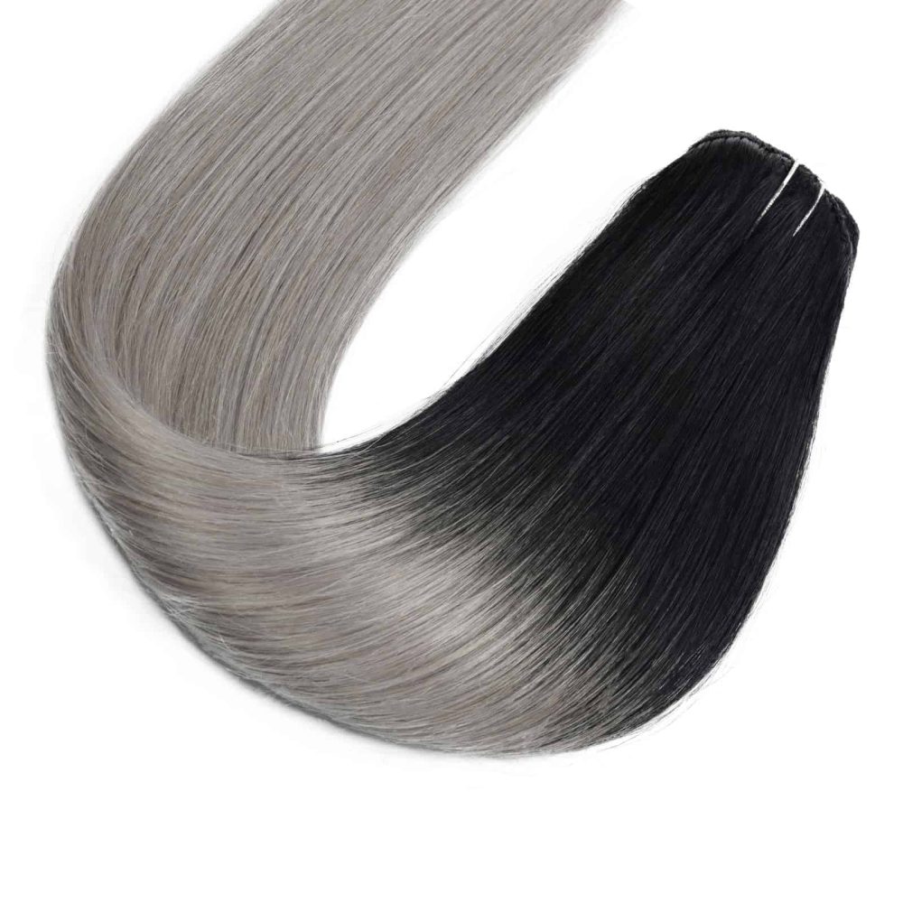 clip-on-ombre.jpg Extensii de păr clip-on ombre negru natural/silver 60 cm