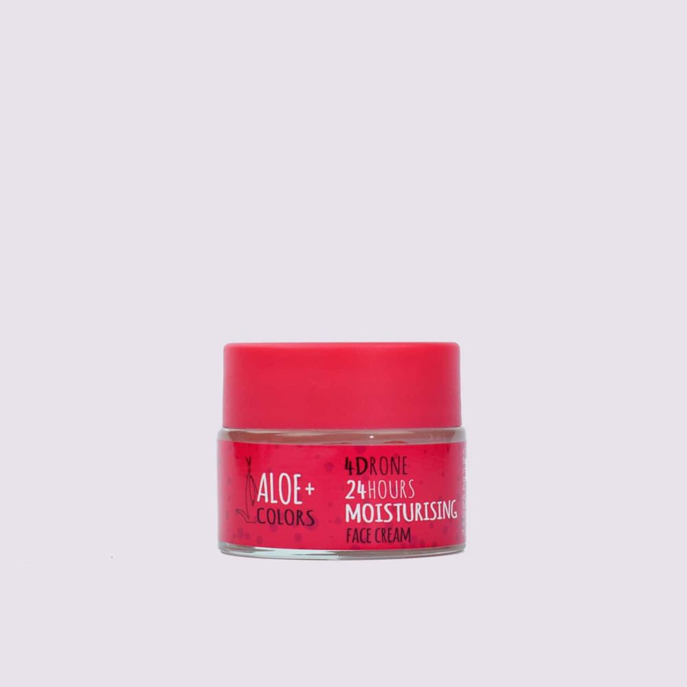 24h-Moisturising-Face-Cream-AloeColors Cremă Hidratantă Fata 24h/ 50 ml : cu acid hialuronic 4D & aloe vera organică