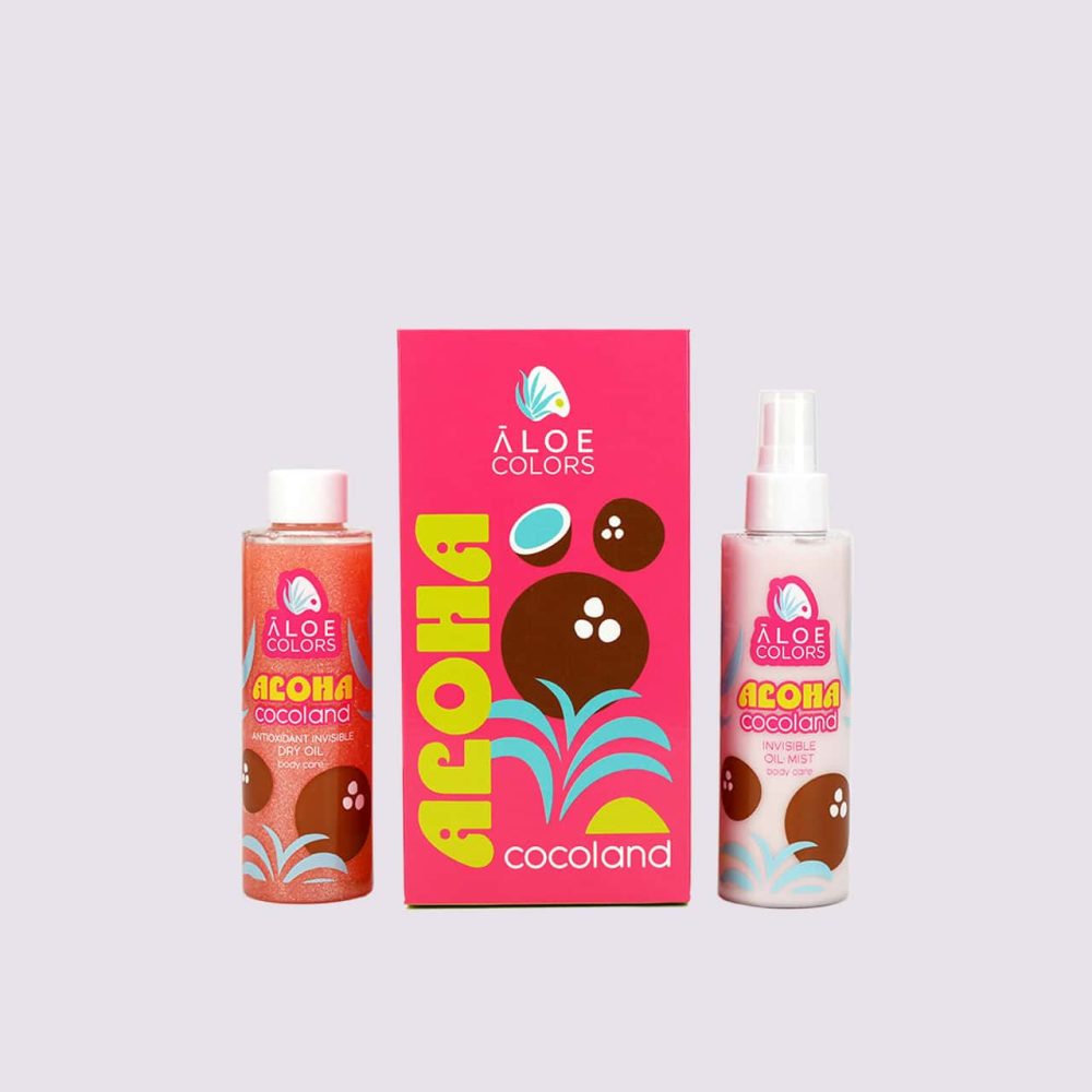 Aloha_Cocoland_All Aloha Cocoland Set cadou : Spray bifazic 150 ml + ulei Antioxidant