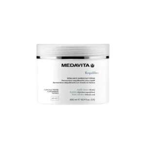 Antisebum Medavita Requilibre: Set pentru Scalp Gras Sampon 400 ml |Dermocrema 150 ml  Curățare si Echilibrare 