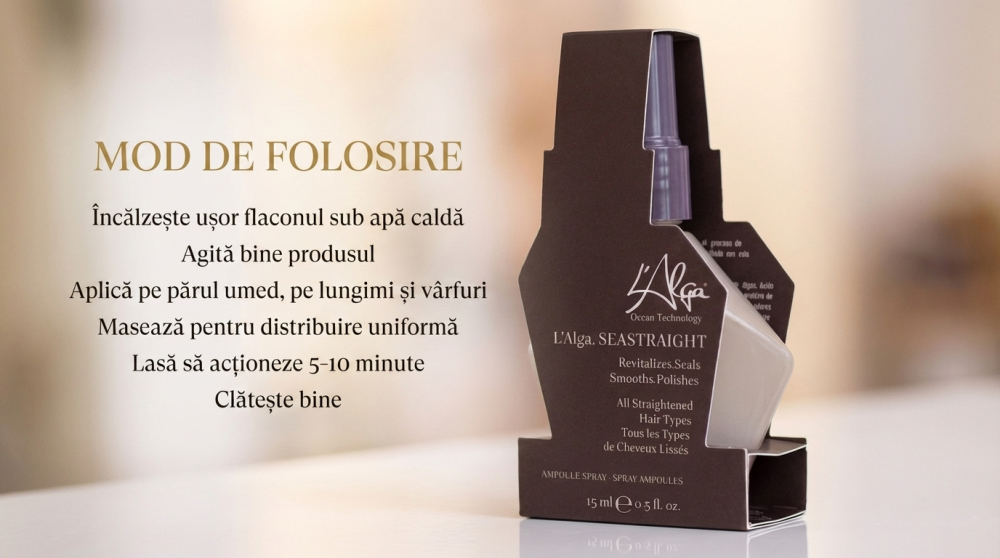 Spray fiole SEASTRAIGHT 15ml Secretul e să NU pui mult – e concentrat