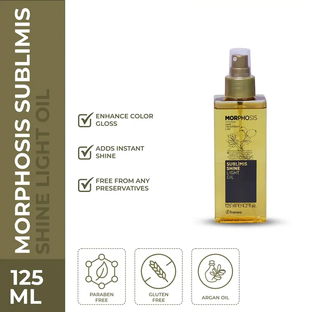 Ulei de par Framesi Morphosis Sublimis Shine Light Oil 150ml