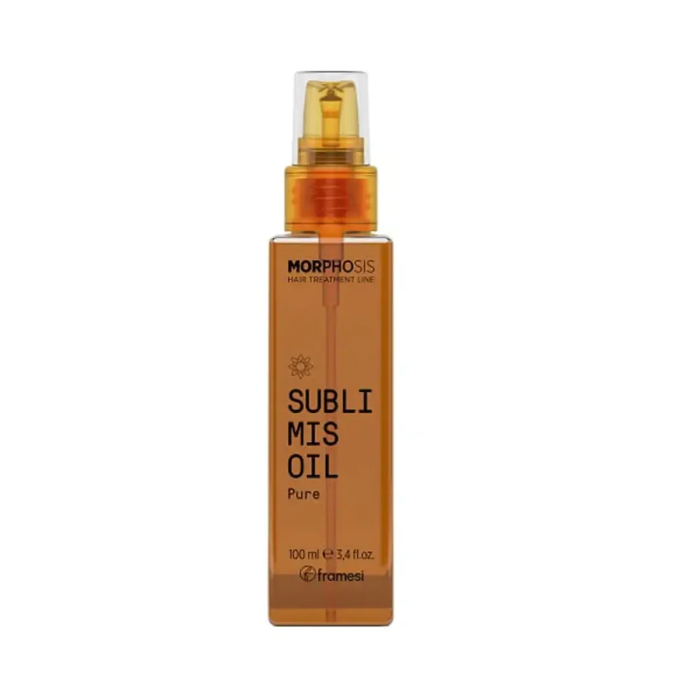 ulei-pure-oil-sublimis-pentru-par-cu-ulei-de-argan-100ml Morphosis Sublimis Pure Oil – ulei de par Framesi 100 ml... Morphosis Sublimis Pure Oil – ulei de păr Framesi 125ml Repară și protejează părul deteriorat,