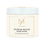 Masca Extreme Repair. Formulată cu acid hialuronic, keratină și alte ingrediente active, aceasta hrănește în profunzime, repară și protejează părul, oferind o hidratare intensă și un aspect sănătos.