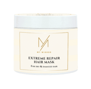Masca Extreme Repair. Formulată cu acid hialuronic, keratină și alte ingrediente active, aceasta hrănește în profunzime, repară și protejează părul, oferind o hidratare intensă și un aspect sănătos.