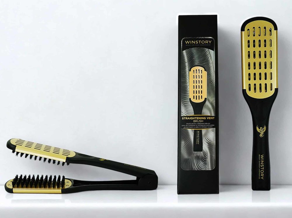 PERIE DE PAR WINSTORY Winstory Straightening Vent Brush: Alegerea Experților pentru Părul Perfect Drept și Sănătos