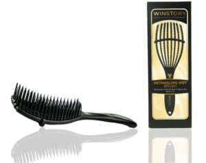Winstory Wet Detangling pentru descurcare delicată și fără durere a părului ud. Protejează-ți părul de rupere cu peri flexibili. Păr sănătos, fără efort!