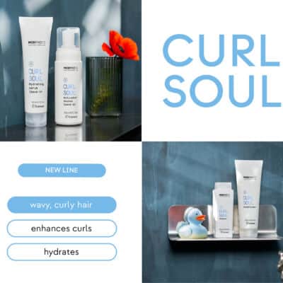 Balsam pentru Păr Creț – 250ml – CURL SOUL hidratează intens, descurcă ușor, definește buclele și reduce frizz-ul, lăsând părul moale și strălucitor.