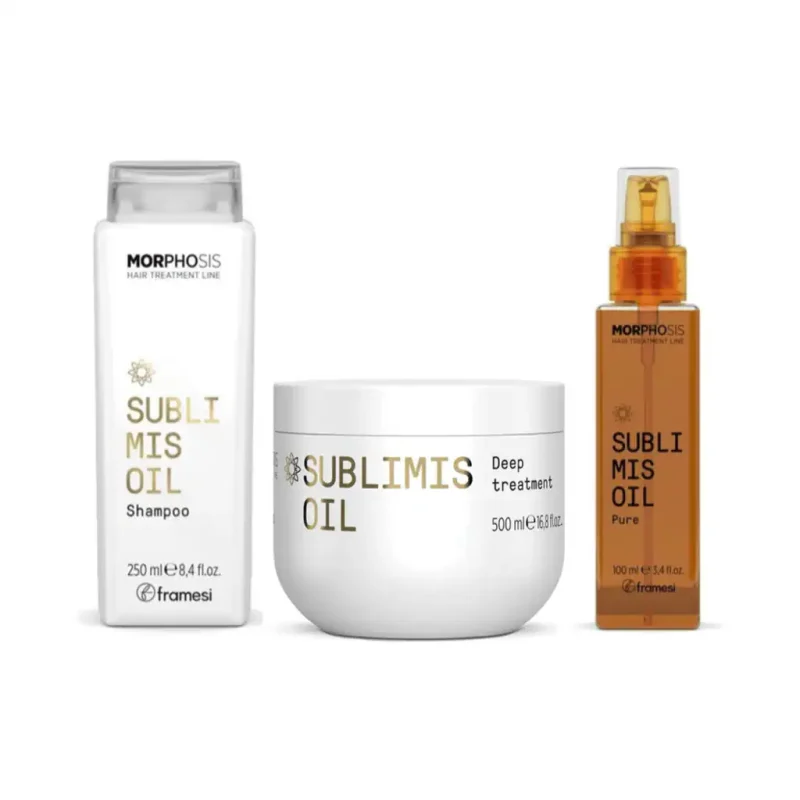 Framesi Morphosis Sublimis Oil – mască, șampon & ulei hidratare intensă
