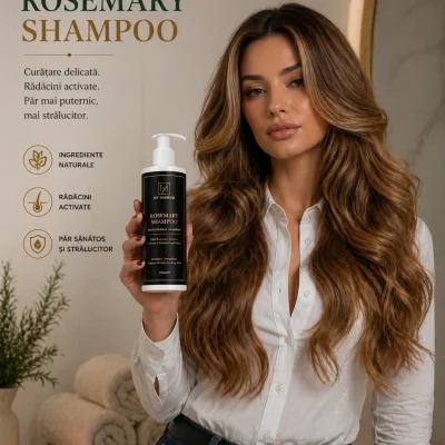 Șampon cu rozmarin My Mirror pentru scalp normal-gras și păr slăbit sau fragil