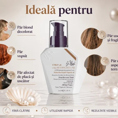 Tratament fără clătire pentru păr deteriorat și uscat